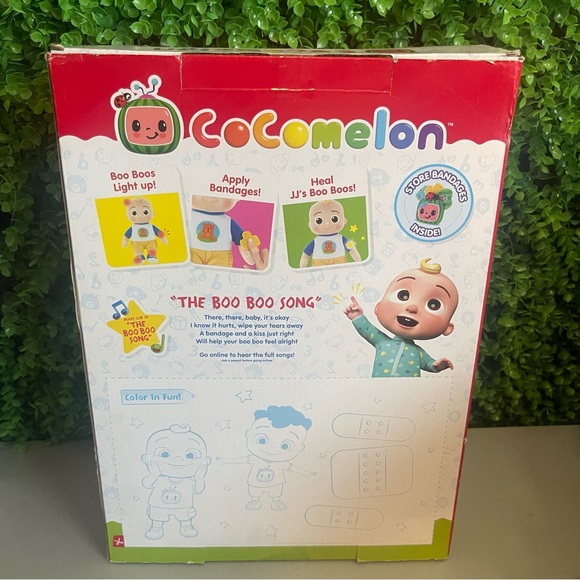 CoComelon Official Boo Boo JJ Feature Plush - Boo Boo Areas Light Up NIB - Picture 7 of 13